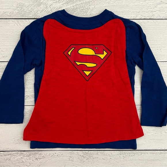 Gap x DC Superman Toddler Tee w/ Cape 3 - Picture 2 of 5